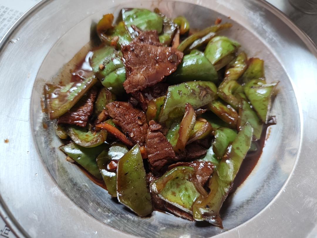 青椒炒牛肉