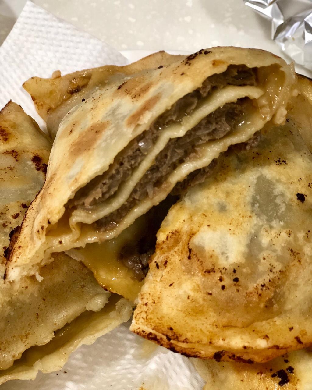 【千层牛肉饼】