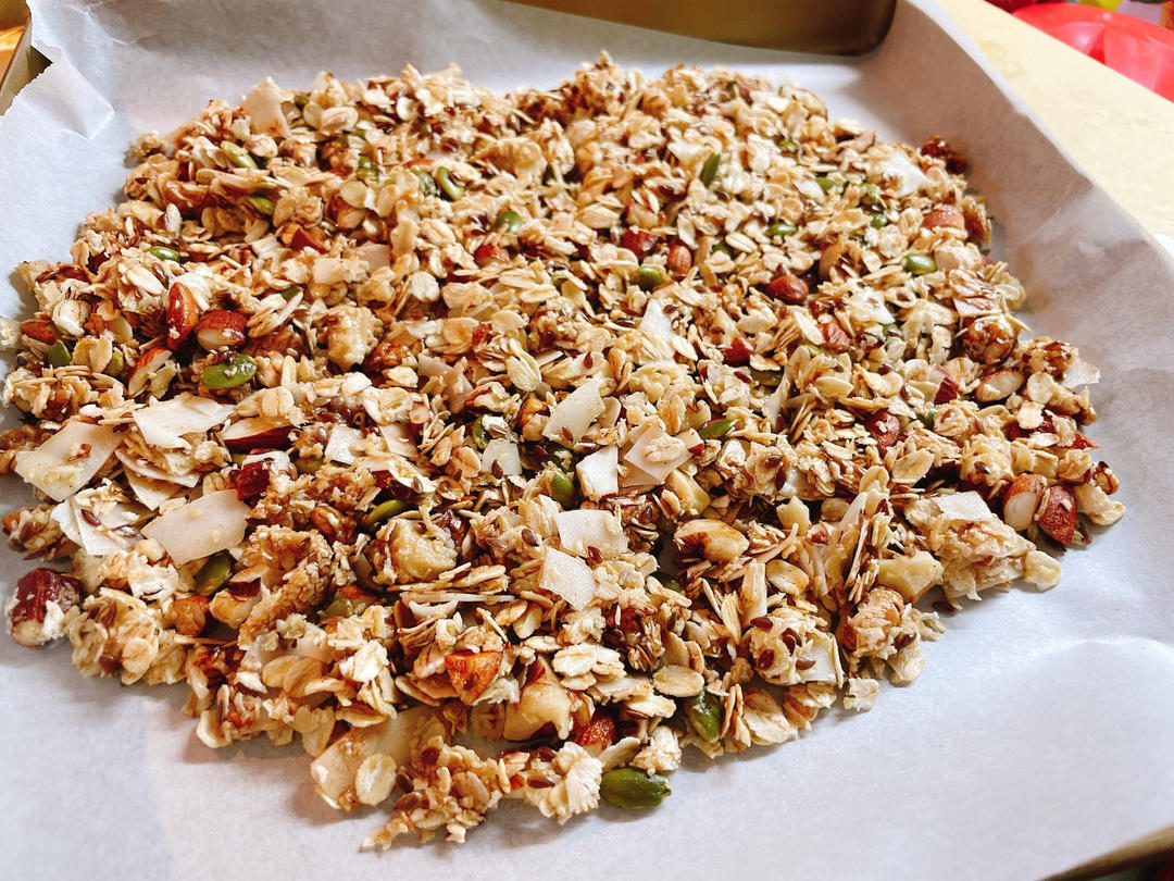 什锦granola烤燕麦片丨健康·零食