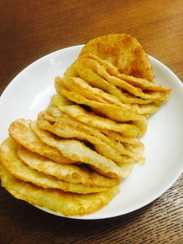 三叶树05014fev做的一起用餐吧烫面小油饼油香