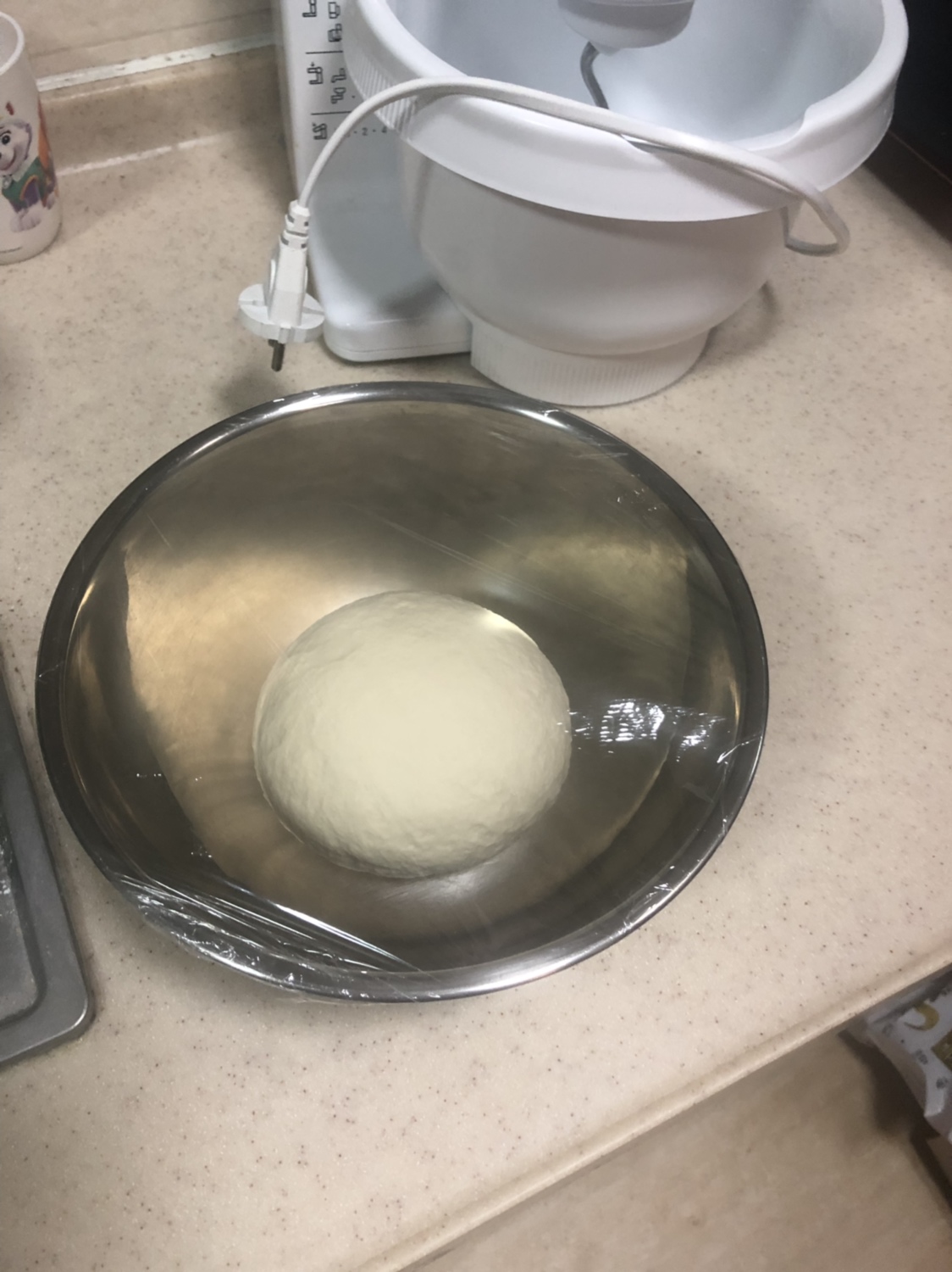纯奶手撕吐司的做法 步骤1