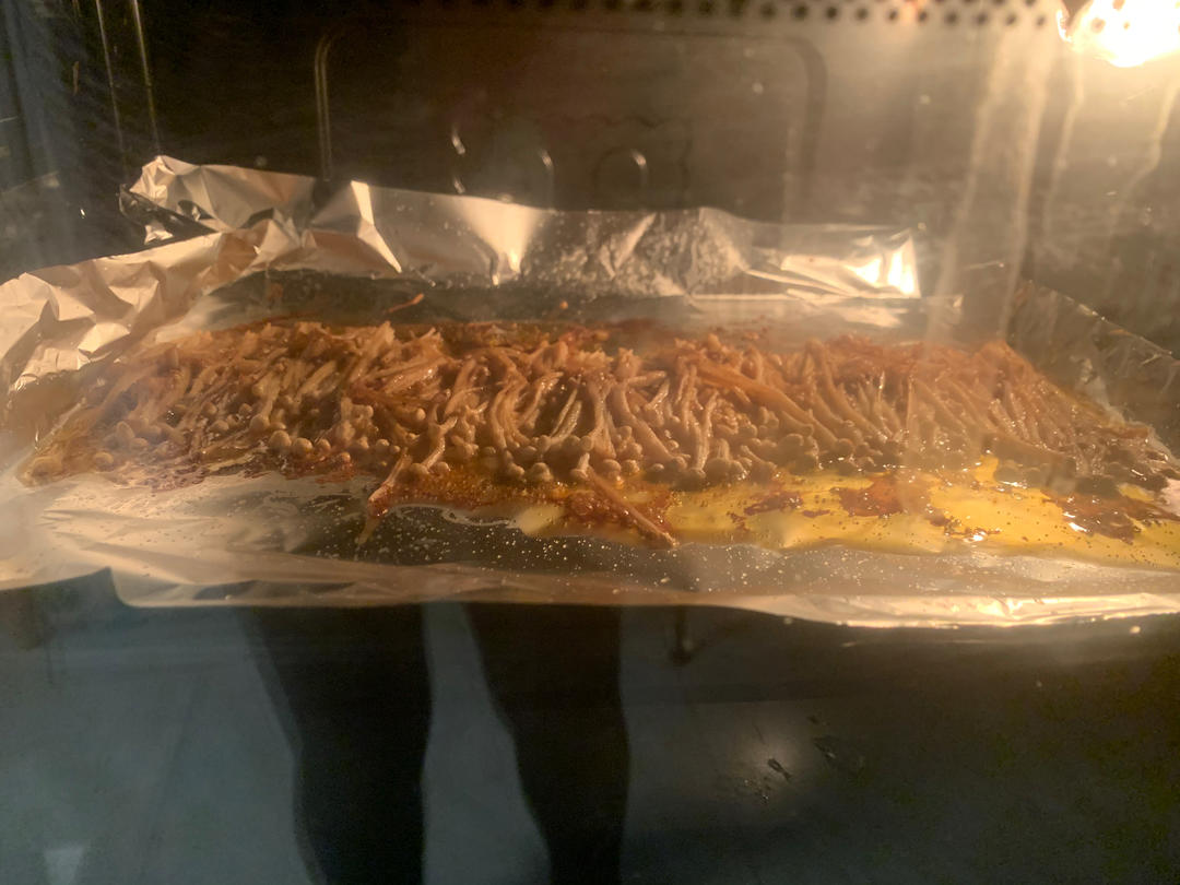 ㊙️制酱料❗️巨好吃烤金针菇！