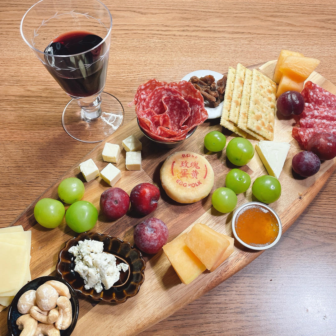 salami cheese platter