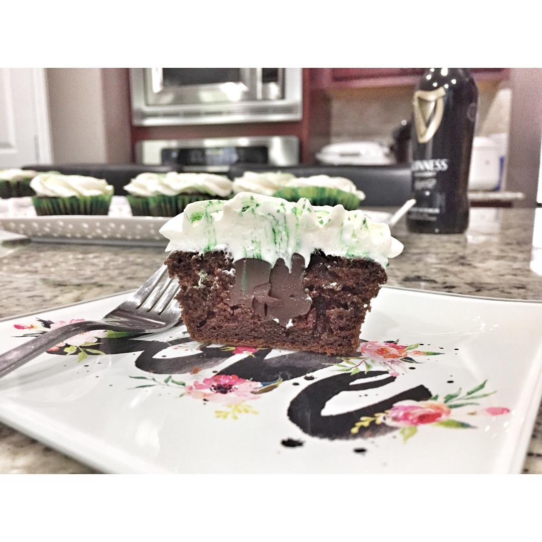 Guinness Chocolate Cupcake