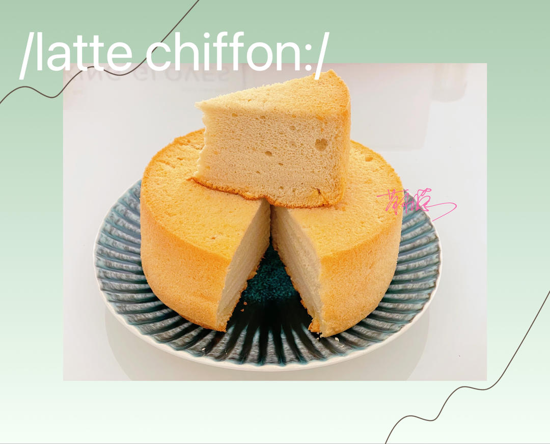 ☕️香浓咖啡戚风蛋糕｜松软细腻