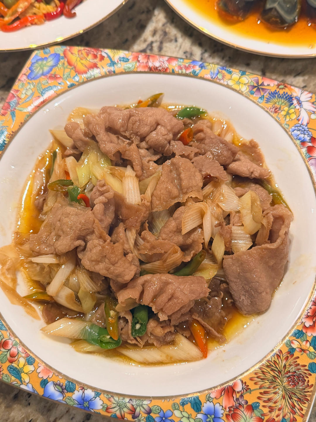 葱爆肥牛