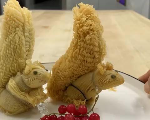 松鼠酥的做法 步骤4