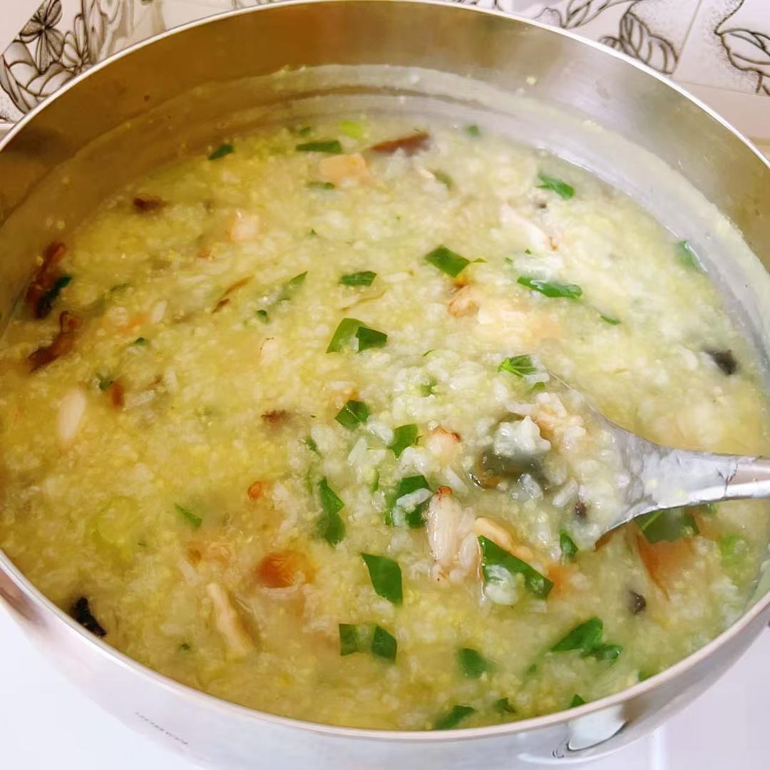 海参蟹脚粥的做法 步骤5