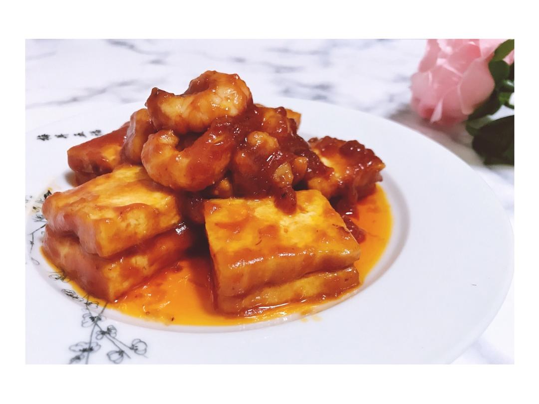 鲜虾番茄豆腐