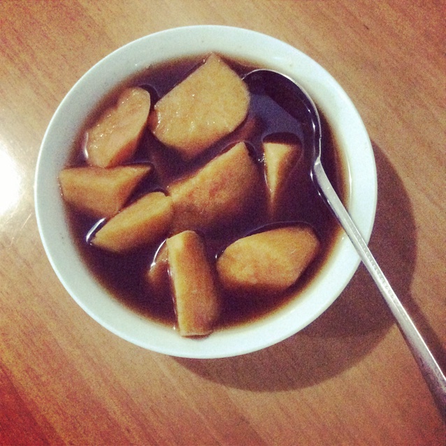 红糖老姜番薯糖水