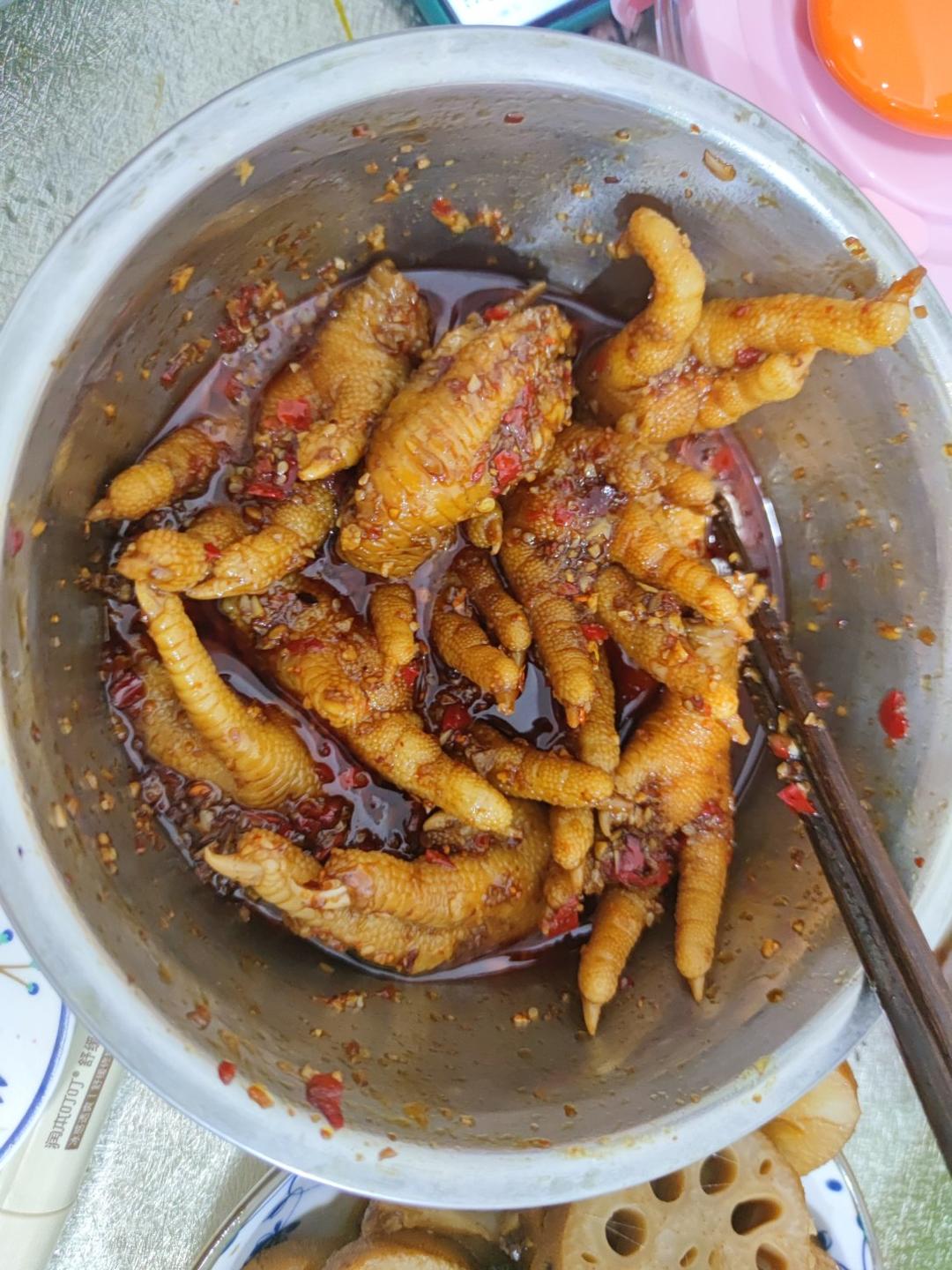 酸辣爽口～蒜香浓郁🔥好吃到爆的蒜香鸡爪