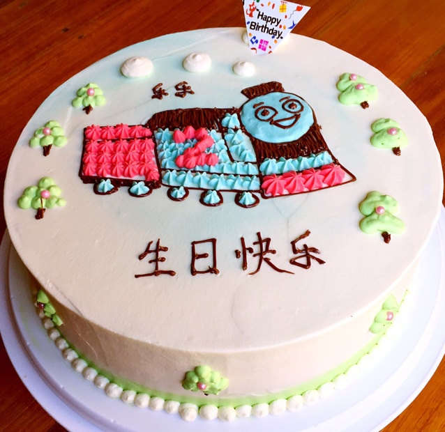 水月的裱花蛋糕