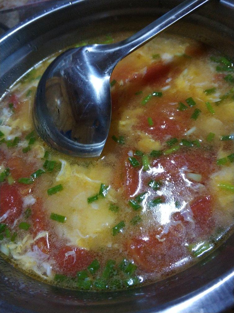 好喝到爆的西红柿鸡蛋汤