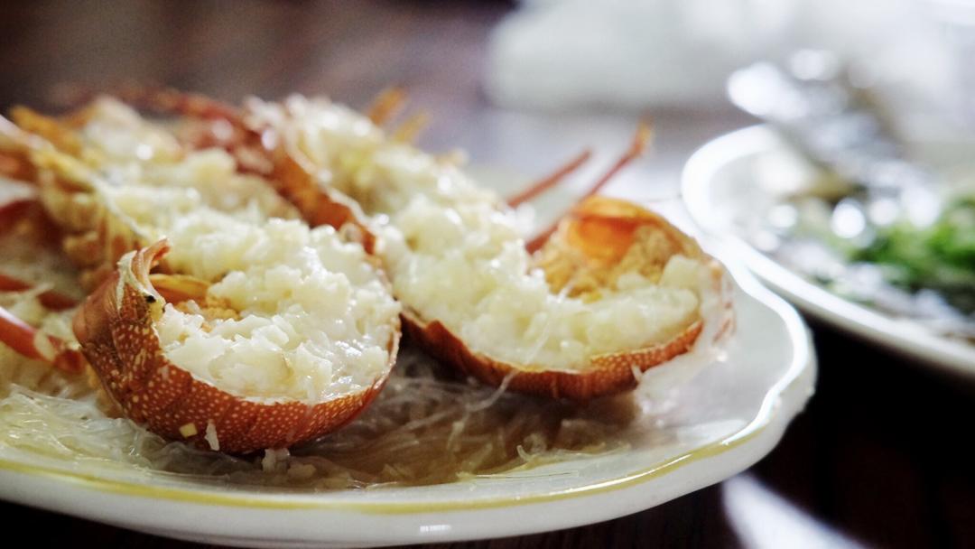 蒜蓉龙虾蒸粉丝