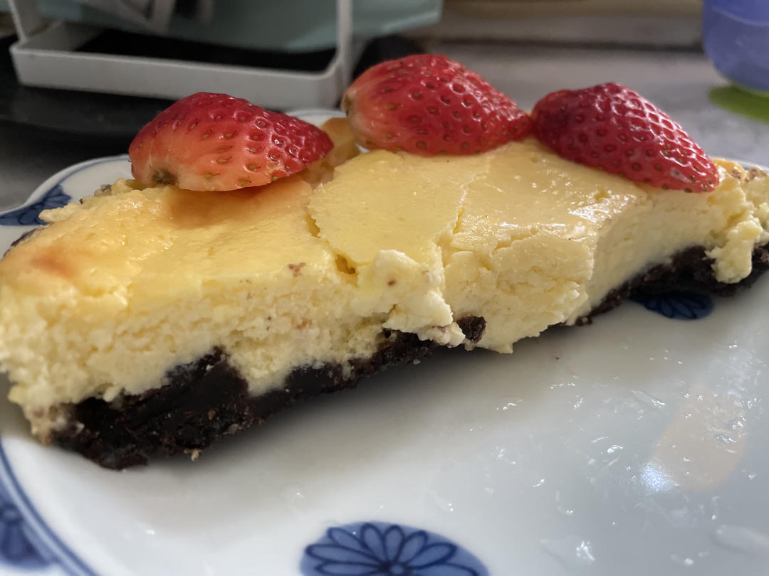 ㊙️免打发零难度‼️入口即化的奥利奥芝士蛋糕