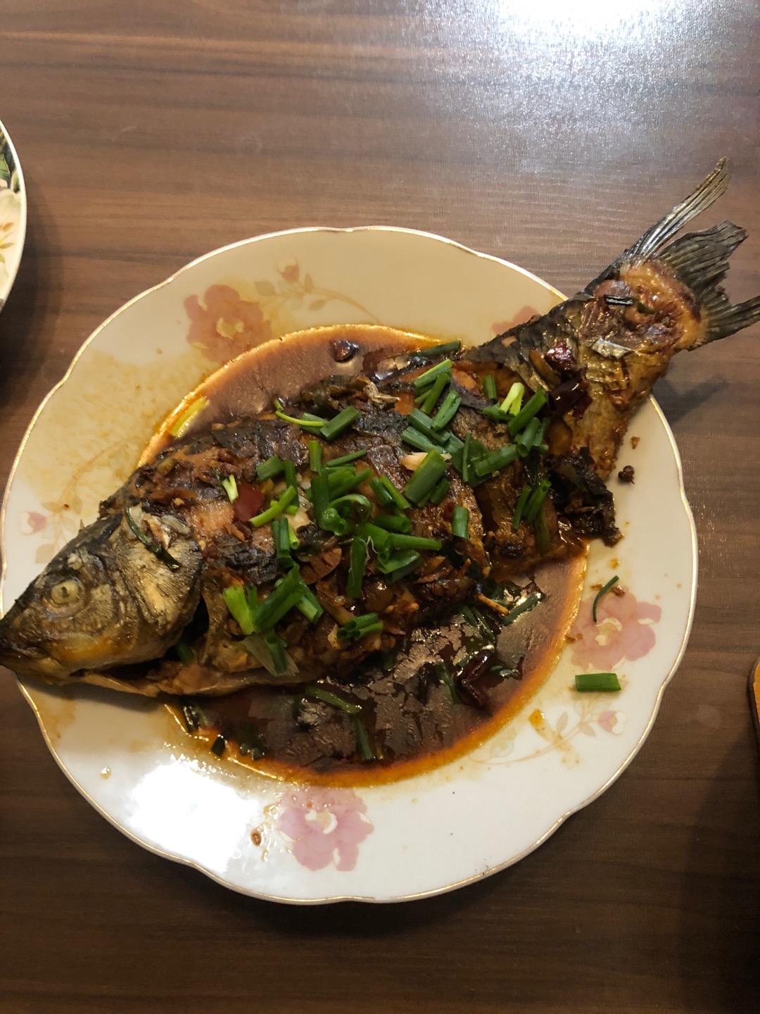 红烧鲫鱼