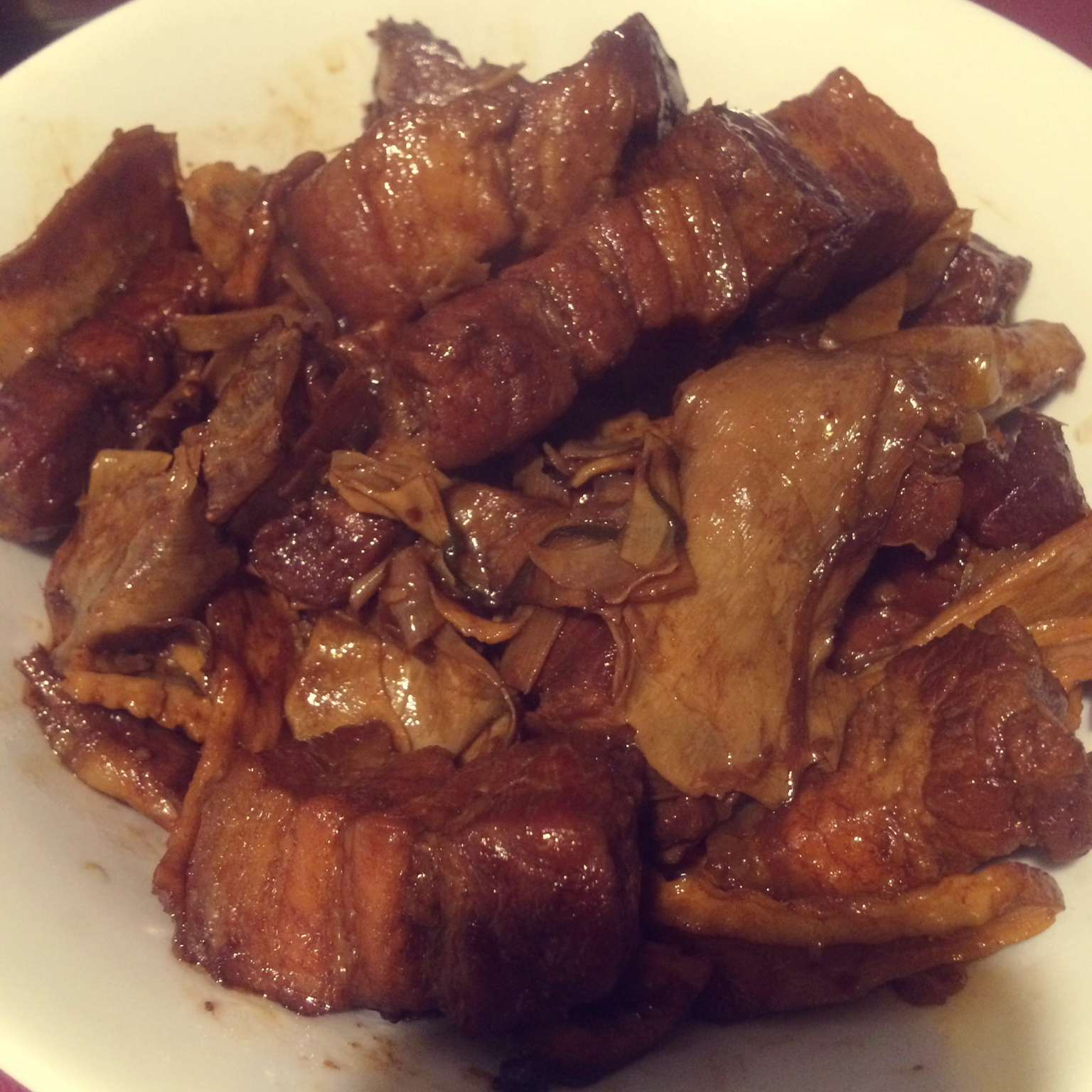 笋干烧肉