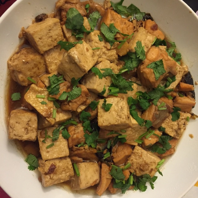 三文鱼炖豆腐