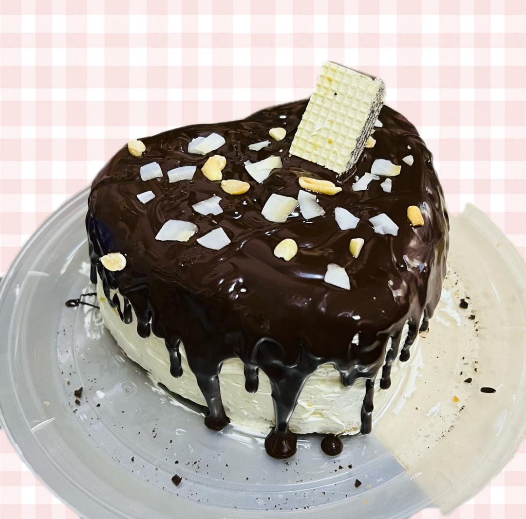 梦龙淋面蛋糕的做法