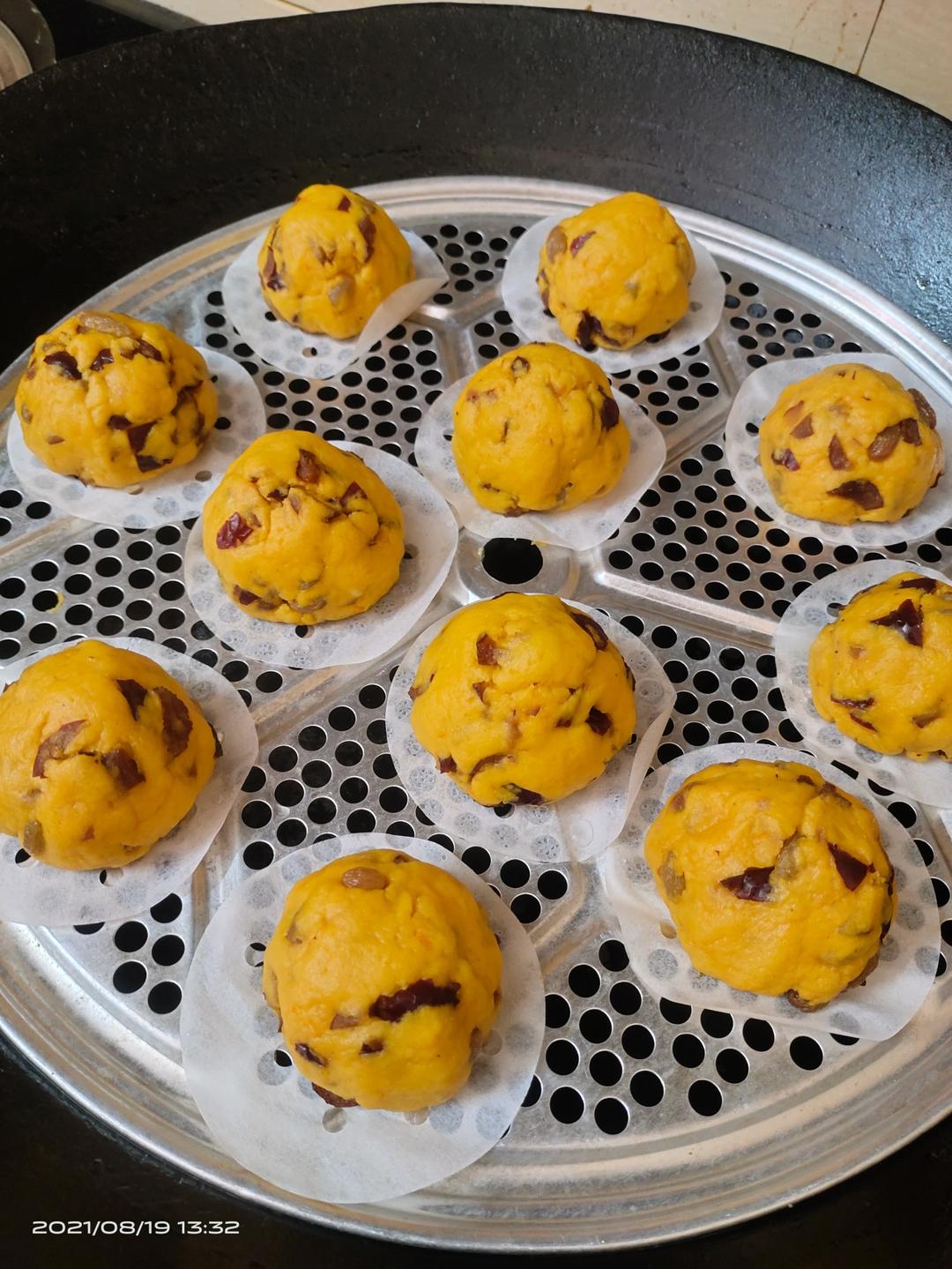 比糕点还美味的粗粮——玉米南瓜半发面小饼