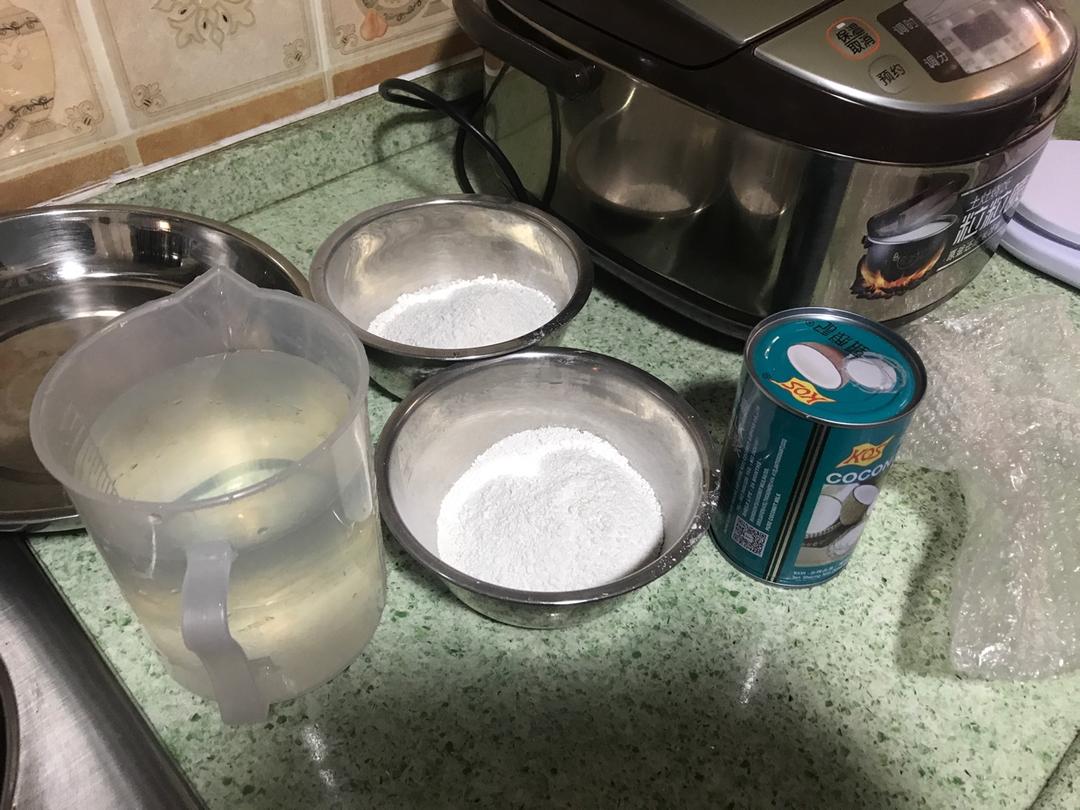 Q弹椰汁千层糕（马蹄糕）