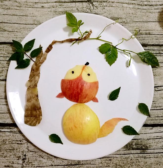 苹果儿童创意摆盘的做法