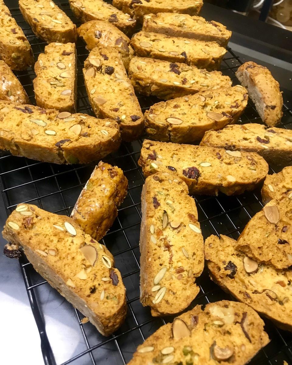 最好吃的意式脆饼biscotti (一分钟视频）