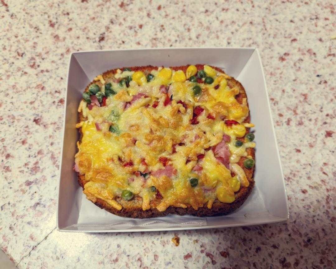 懒人版吐司披萨