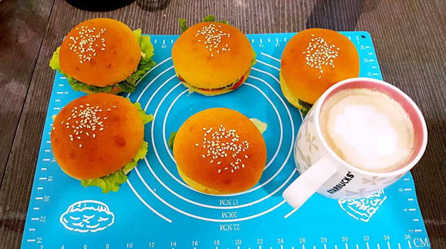 汉堡（基础汉堡胚做法）