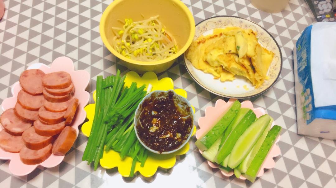 葱花鸡蛋饼