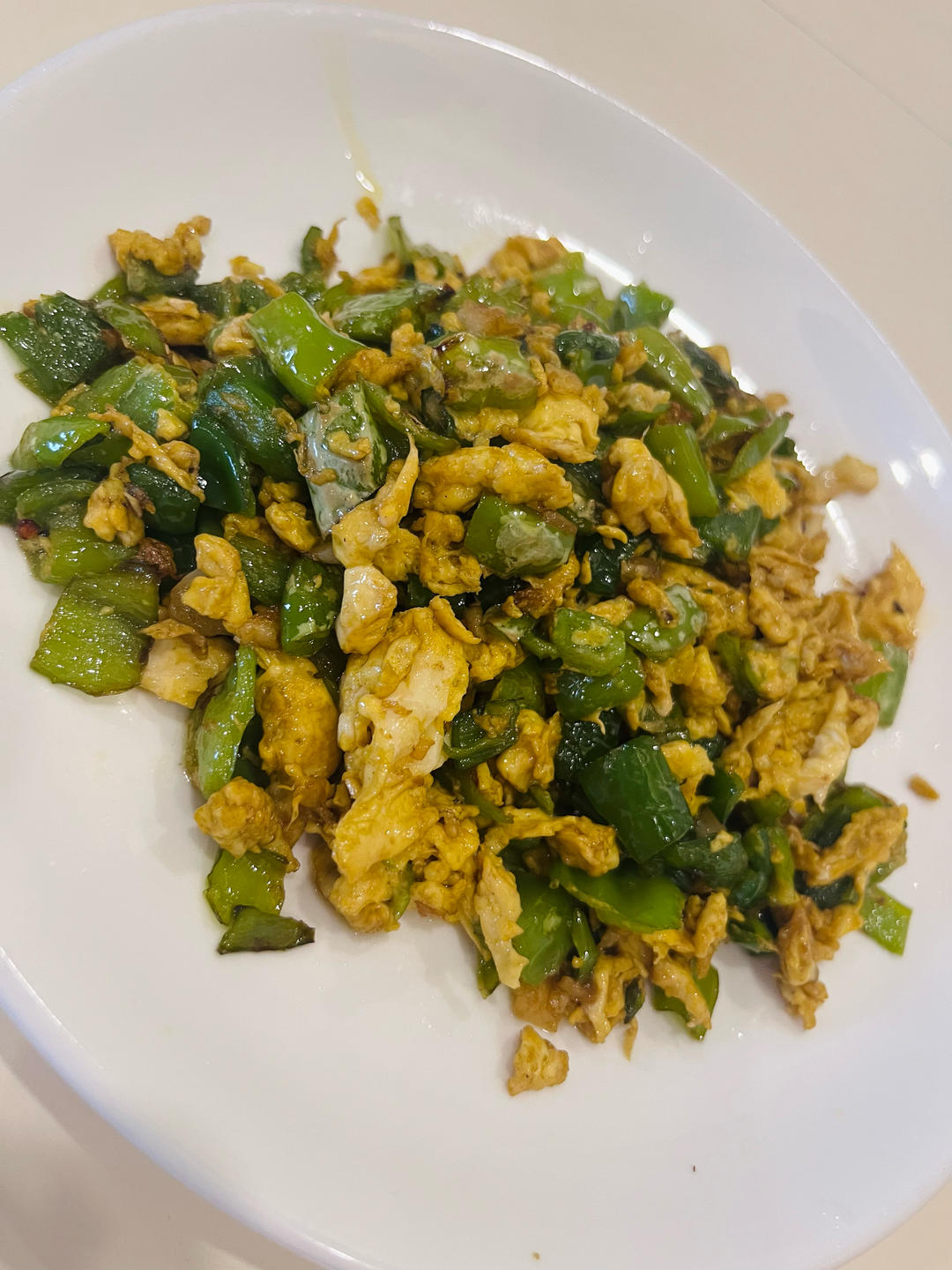 不一样的辣椒炒鸡蛋～下饭神器!