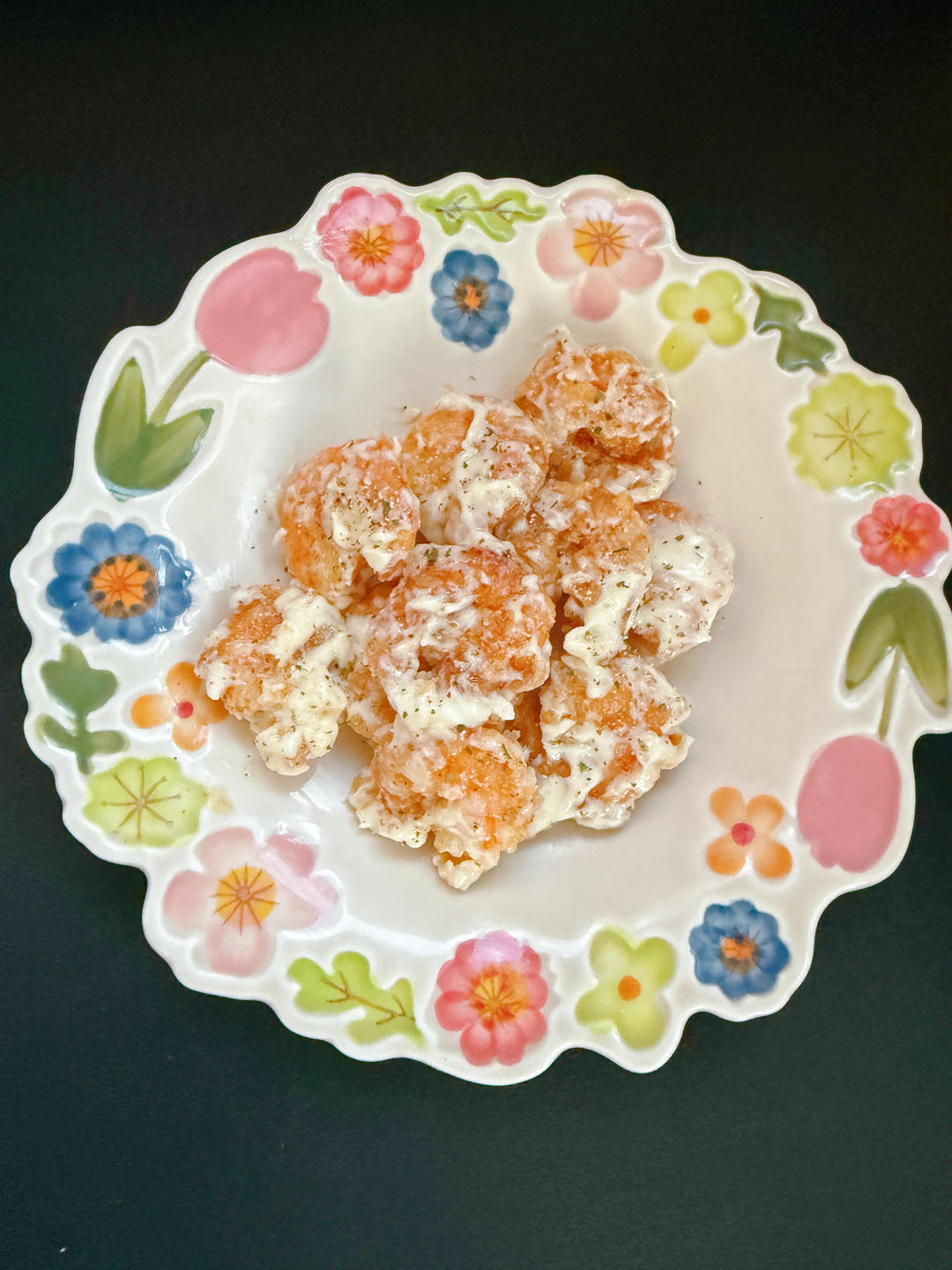 柏悦平替版芥末虾球