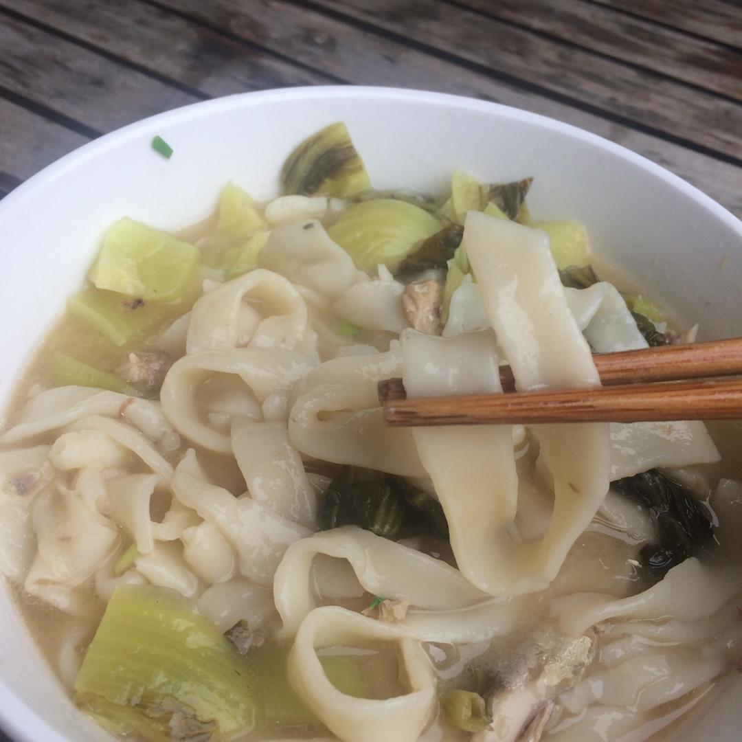 酸菜面