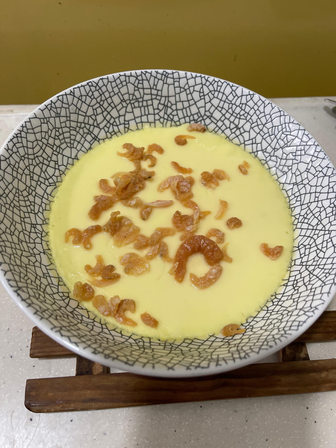 【虾米🥚鸡蛋羹】