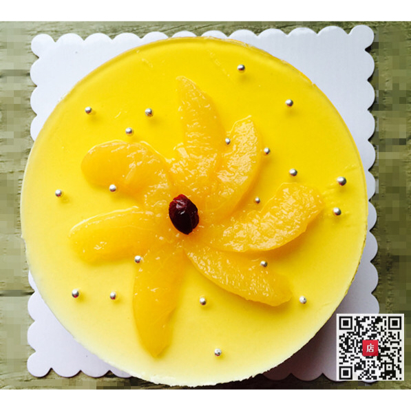 黄桃慕斯蛋糕