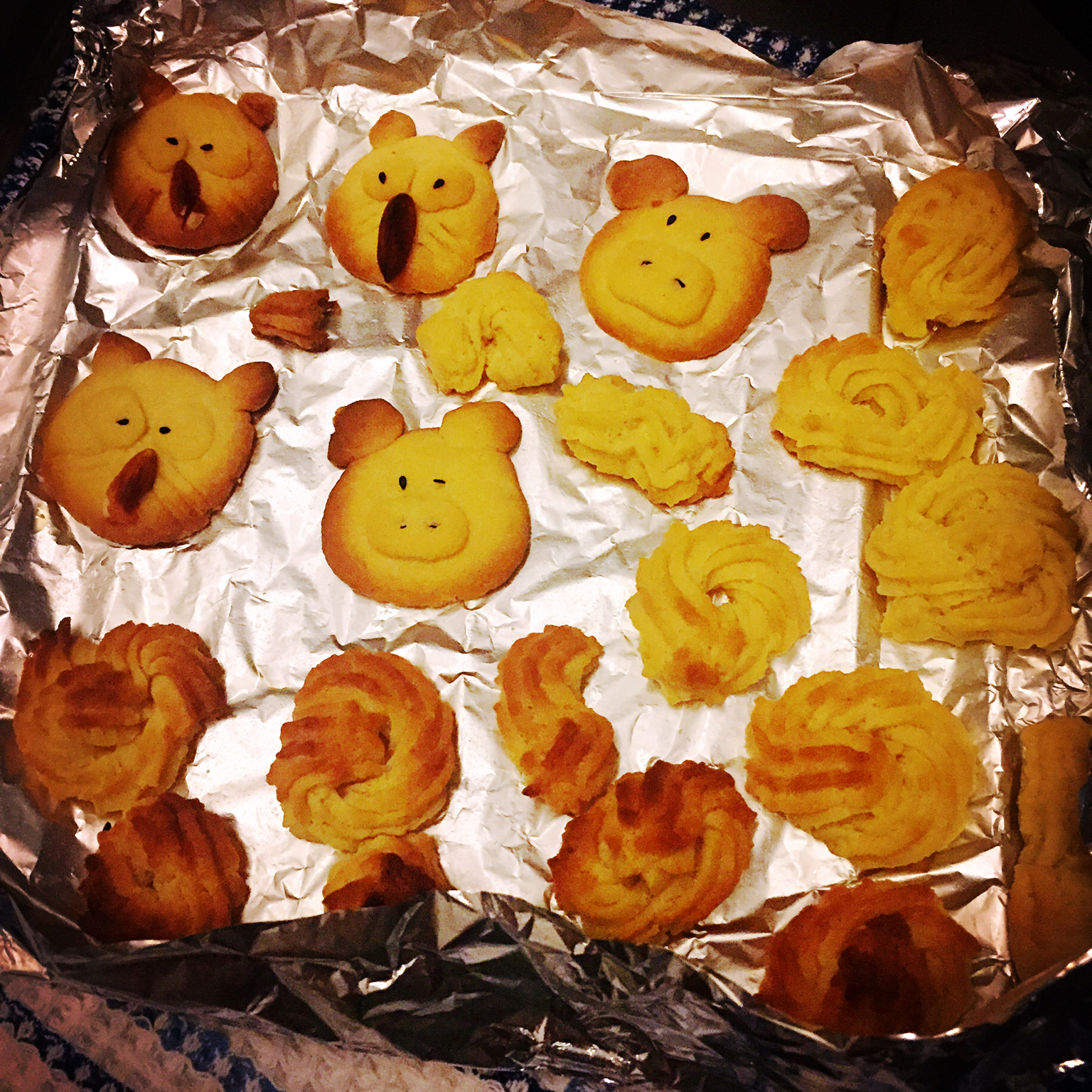 奶油奶酪蛋白曲奇～奶味十足好味道