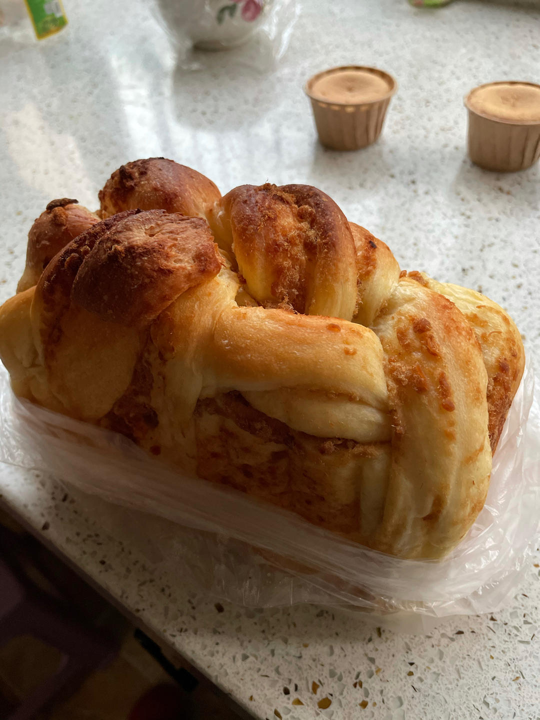 怎么吃都不腻的肉松吐司