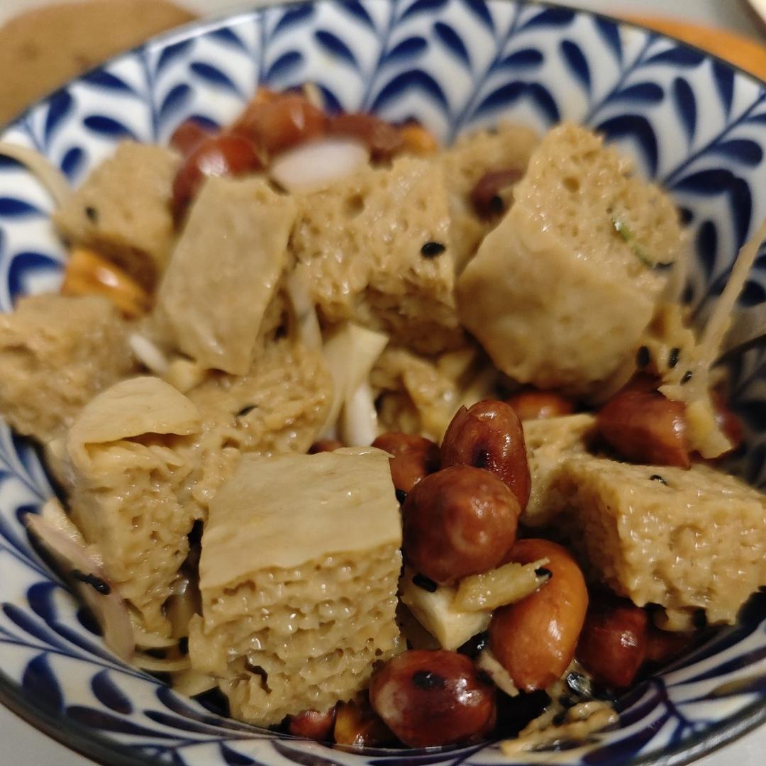 好吃的凉拌面筋