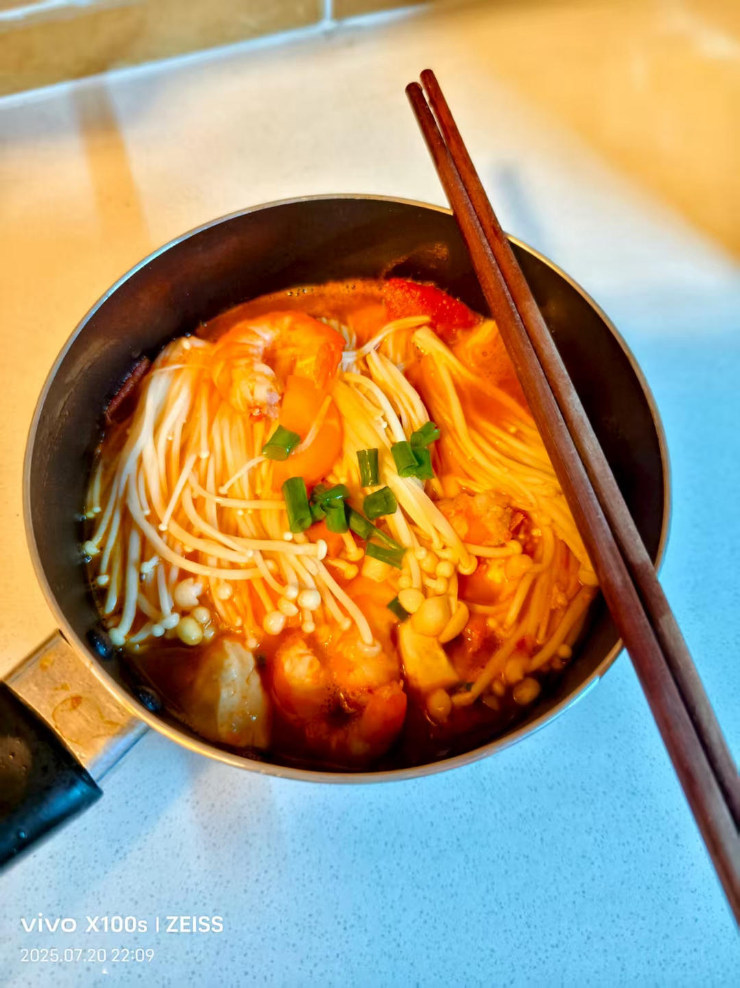 番茄虾仁豆腐煲