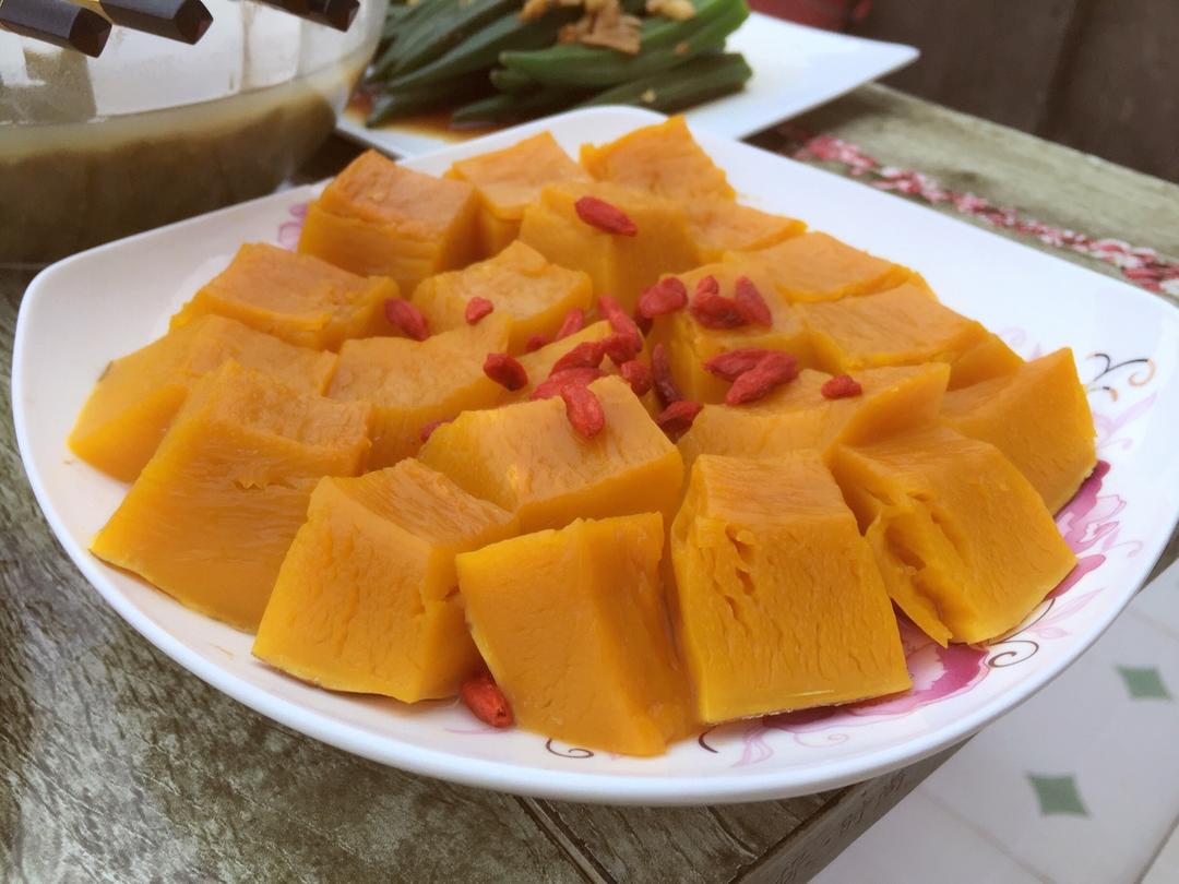 丫丫的小作品做的蒸南瓜