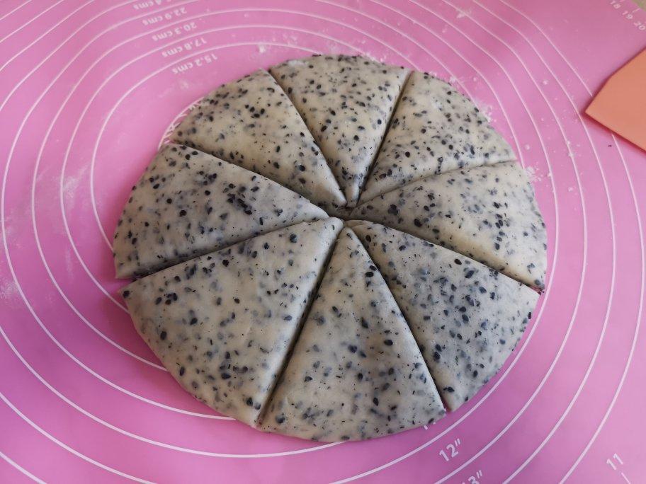 酵母版黑芝麻司康