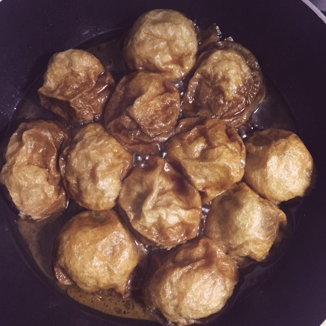 家乡味，肉酿面筋