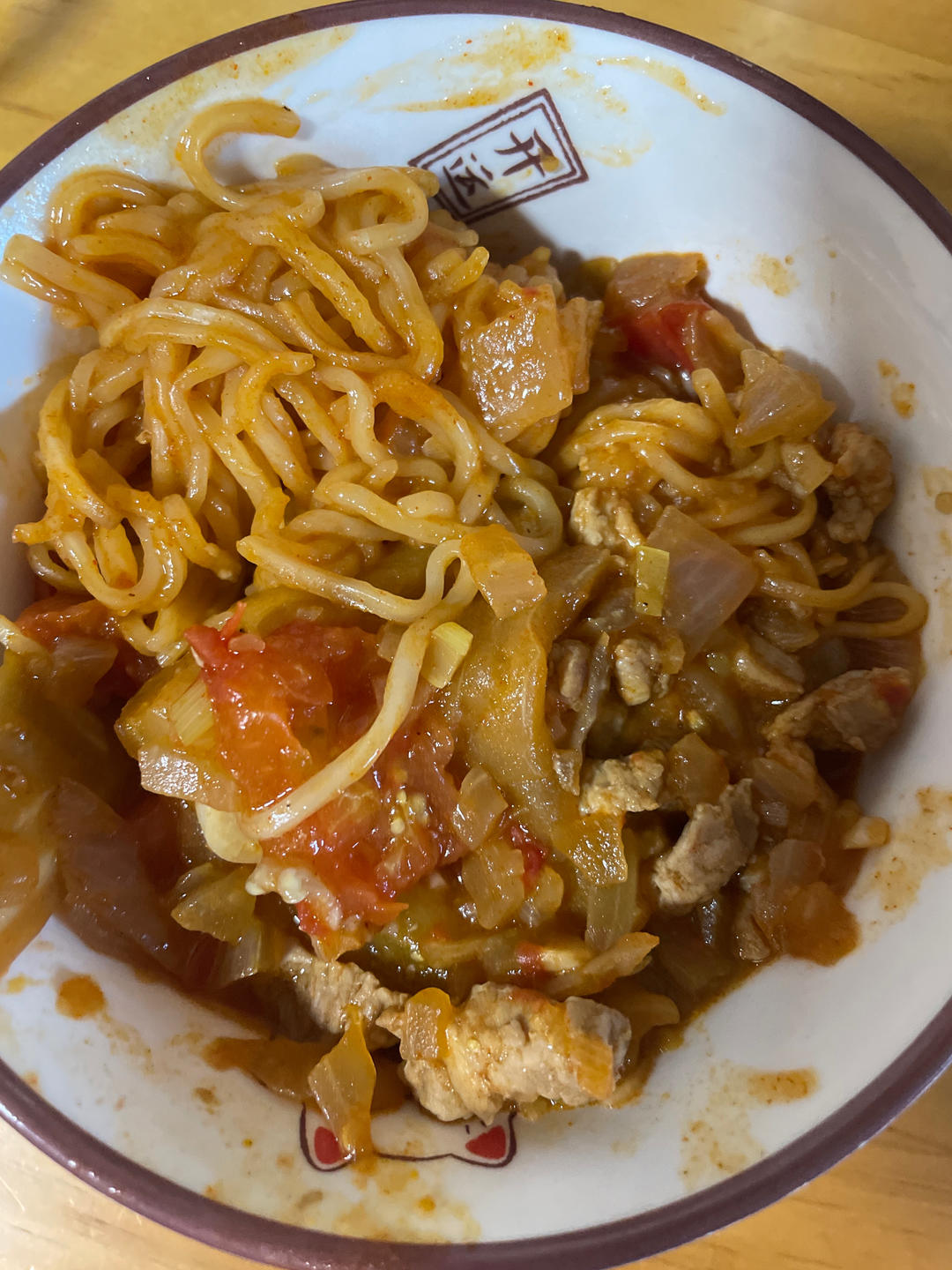 香到朋友决定住我家不走了的茄子焖面