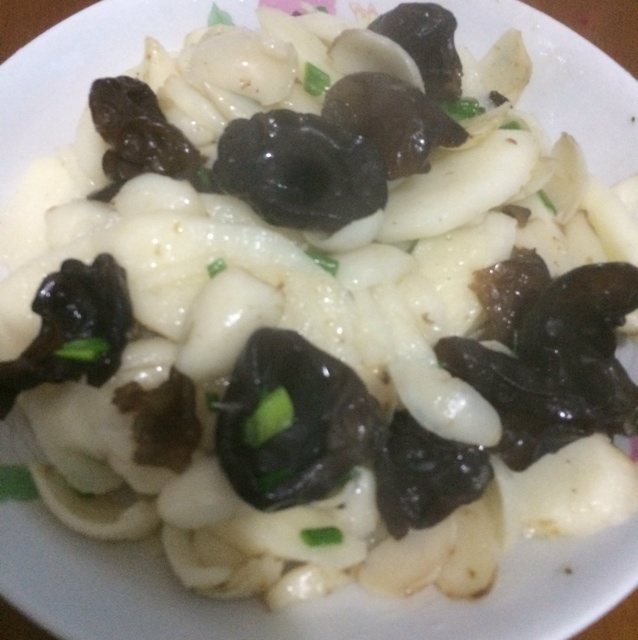 清炒山药木耳