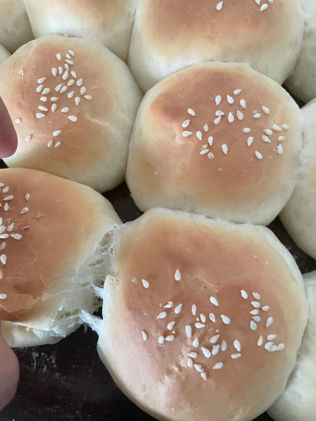 纯奶手撕吐司的做法 步骤1