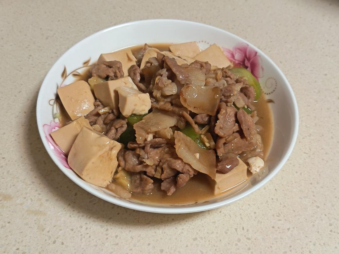 丝瓜炖豆腐（超简单超美味）