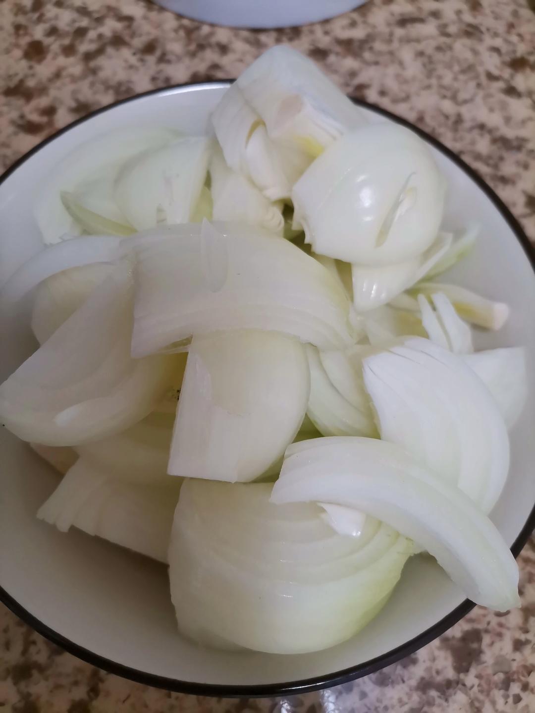洋葱孜然羊肉片