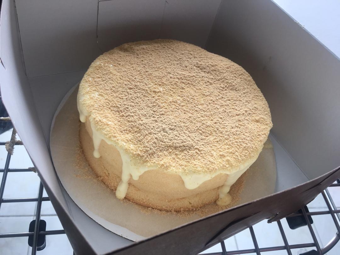 超好吃的豆乳爆浆蛋糕