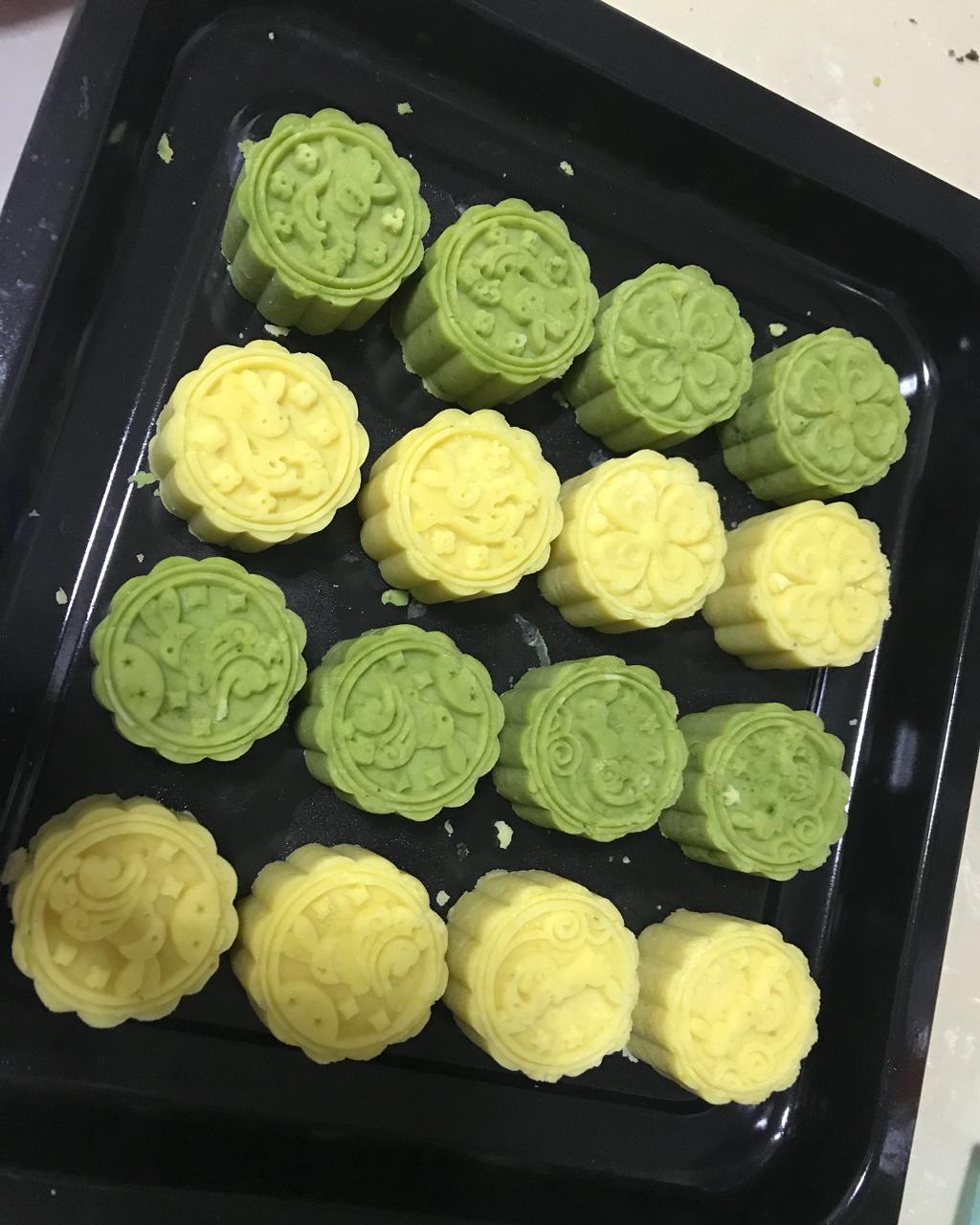 艾毛毛酱做的绿豆糕