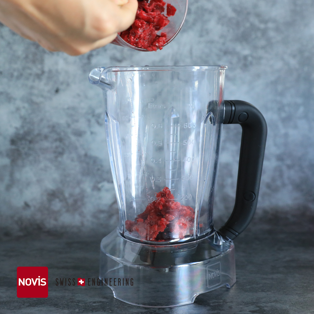 下午茶之树莓西米饮（NOVIS料理机制作）的做法 步骤1
